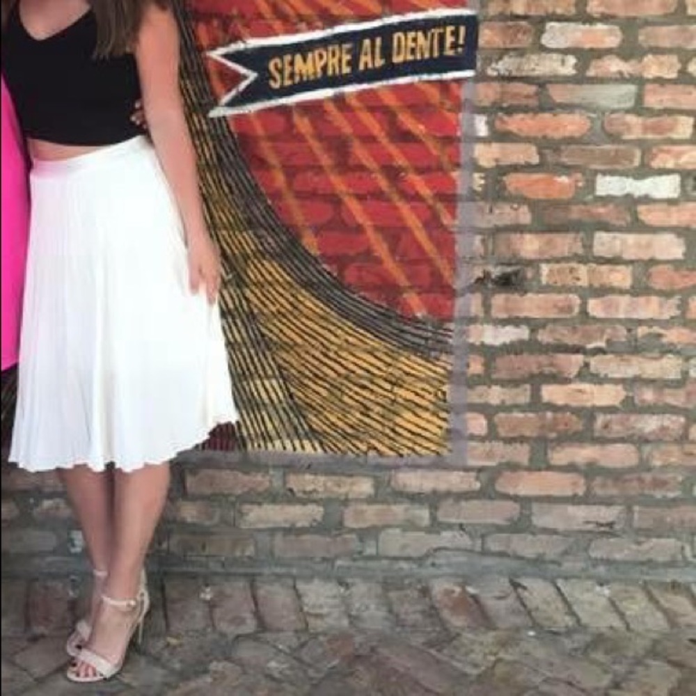 White flowy/fun skirt!